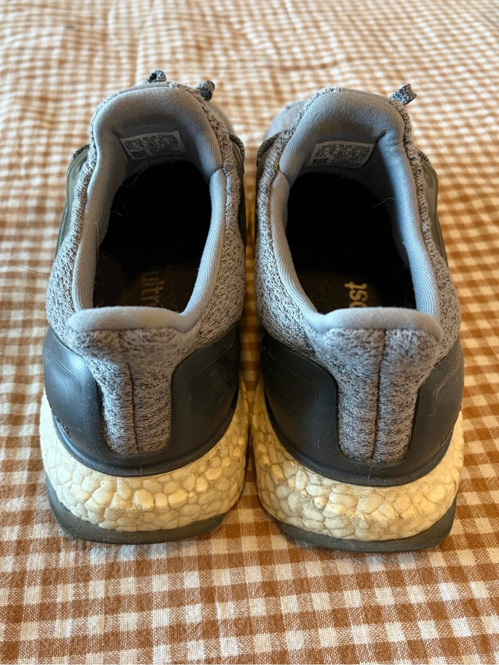 🩶 adidas UltraBoost Gray Running Shoes